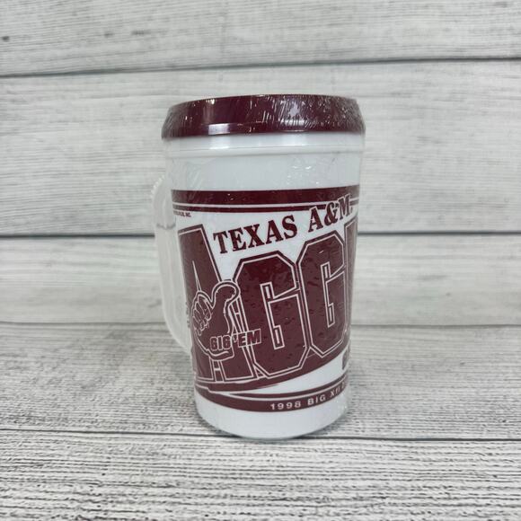Texas A&M Aggies White & Maroon Vintage 1998 Champions Cup - Picture 3 of 8